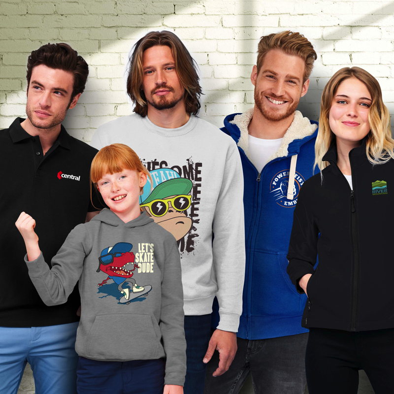 Some of the CLOTHING available at Elevate Corporate Services